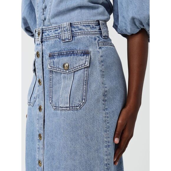 Zimmermann Skirt Woman Blue